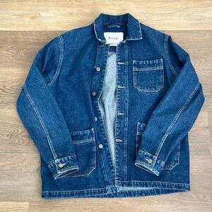 Danish denim chore coat